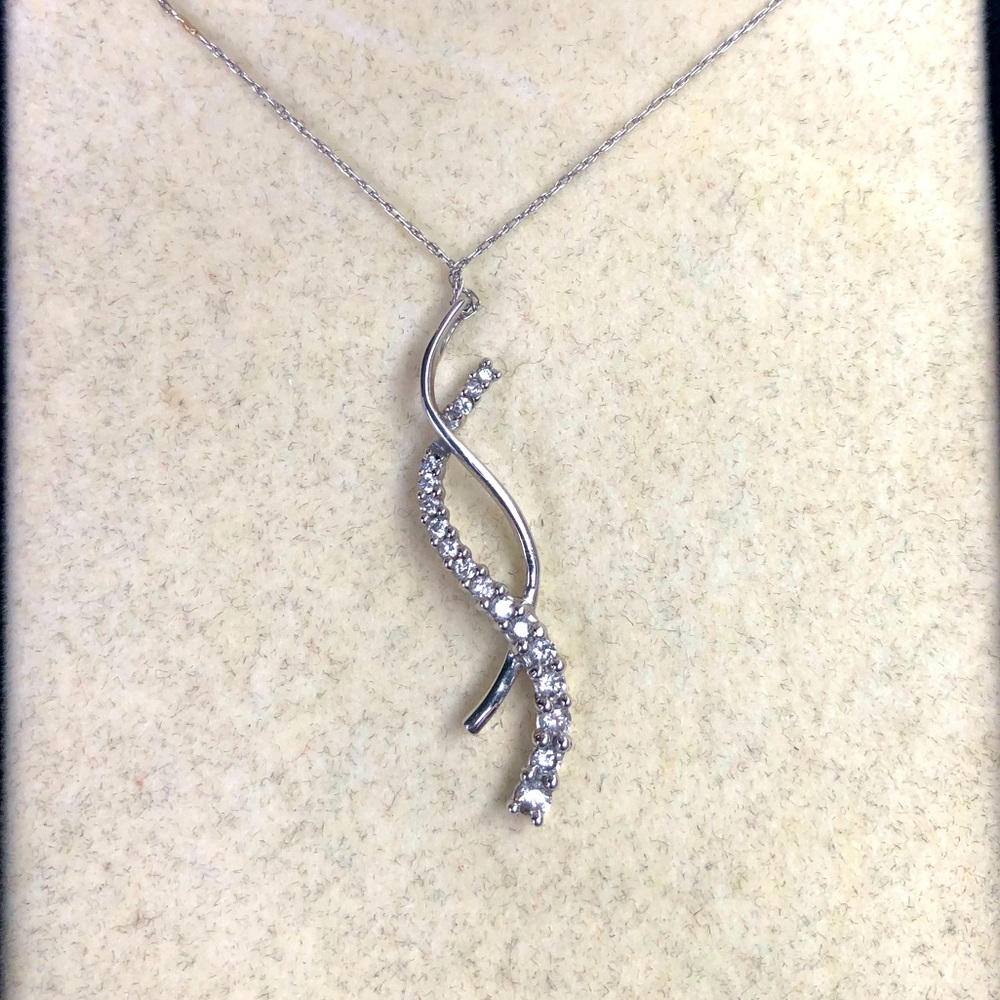 Kay Jewelers Infinity Diamond Necklace